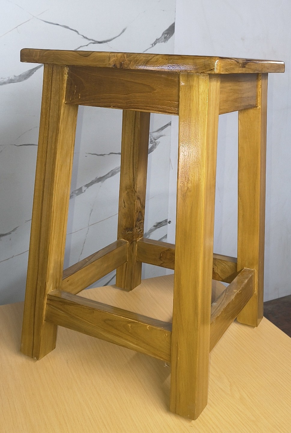 Wooden stool