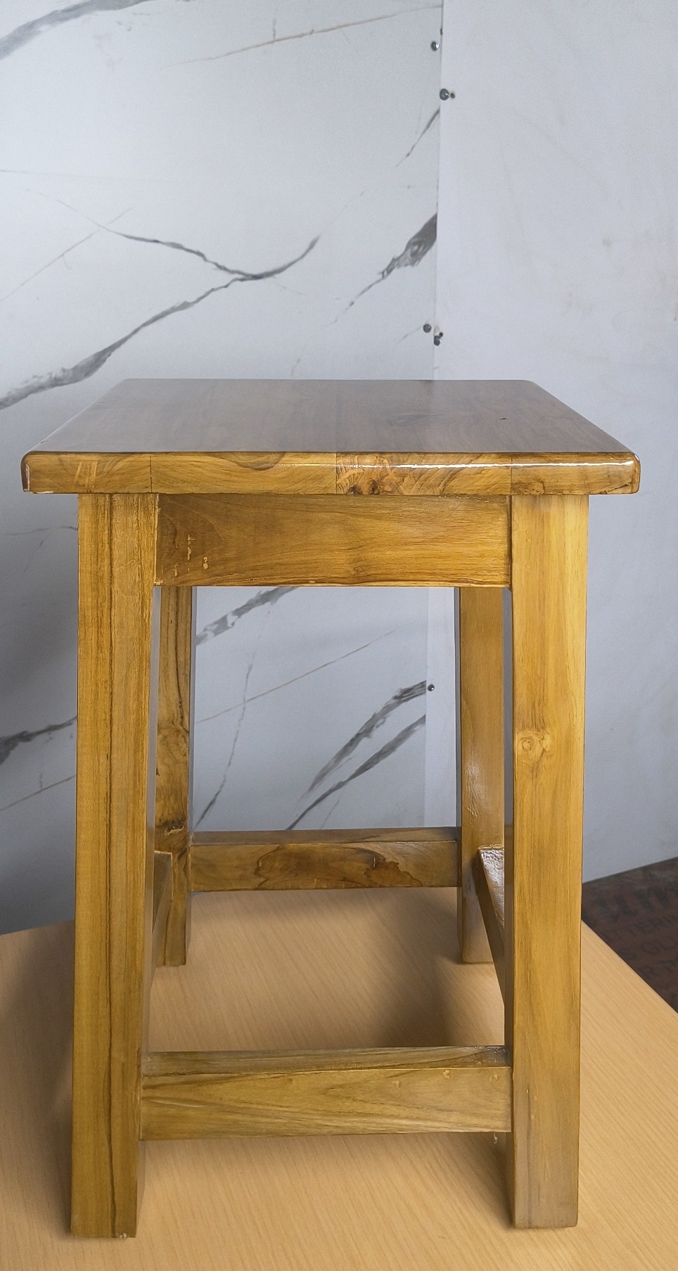 Wooden stool photo 3